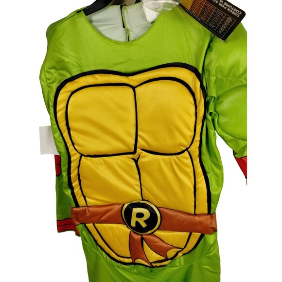 Rubies Boys L 10/12 Teenage Mutant Ninja Turtles Raphael Halloween Costume - Picture 5 of 9